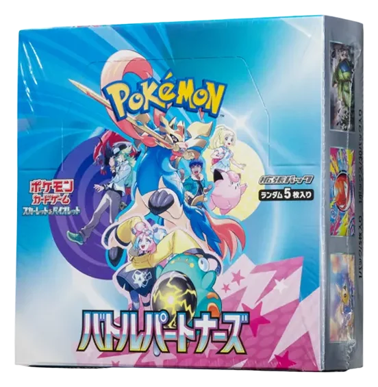 Battle Partners — Caja de sobres Pokémon en japonés