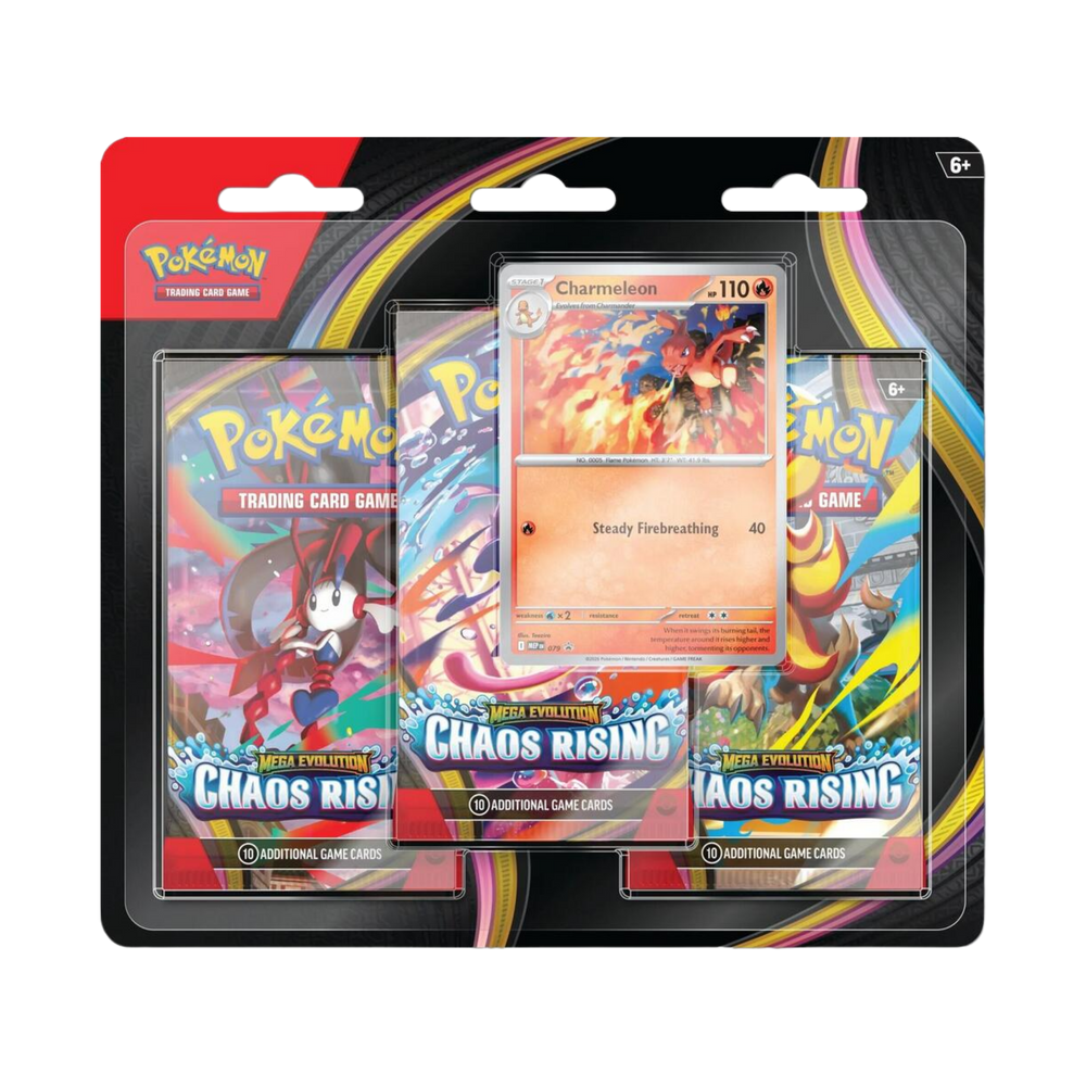 Chaos Rising · Blíster — Inglés · Pokémon TCG