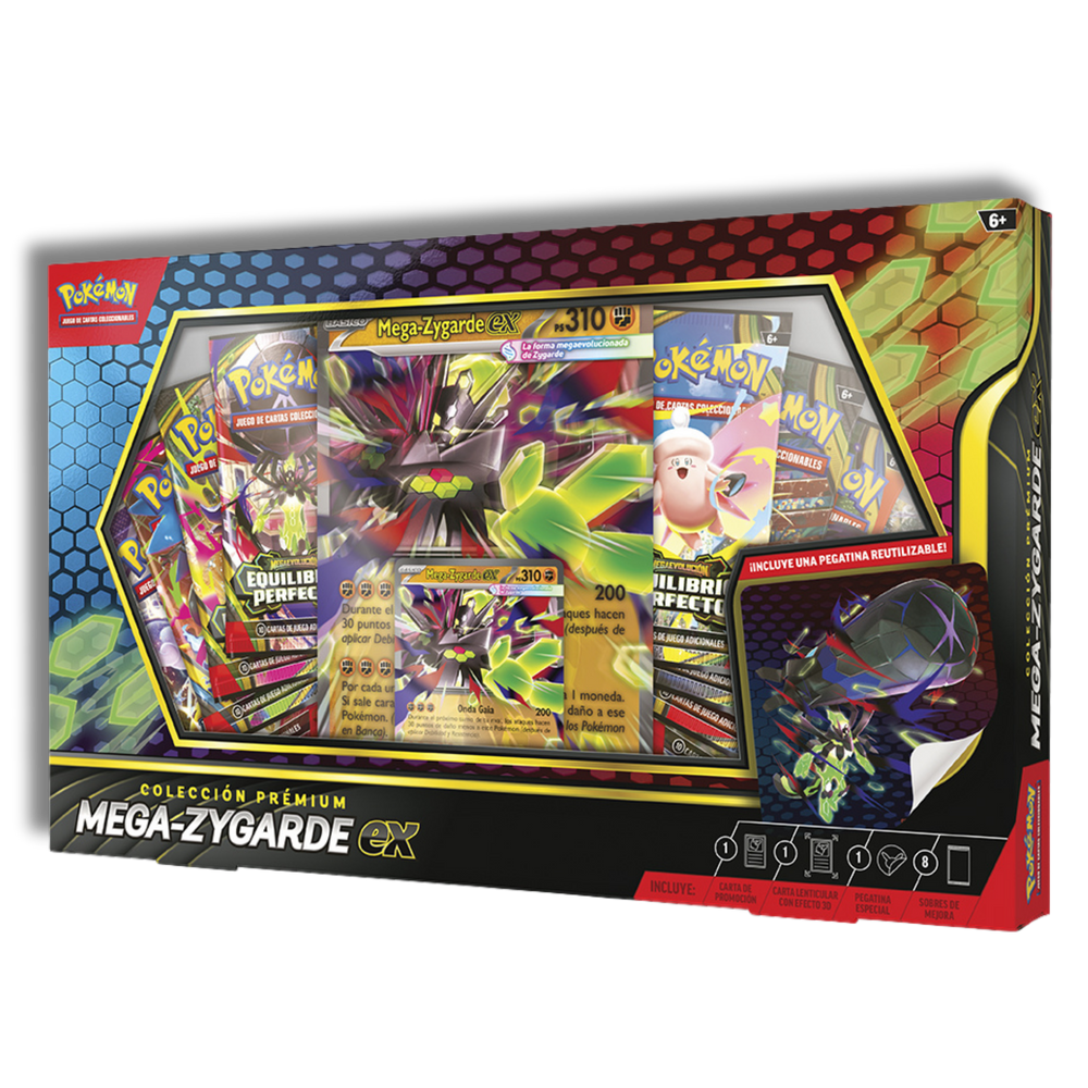 Mega Zygarde EX · Colección Premium — Español · Pokémon TCG
