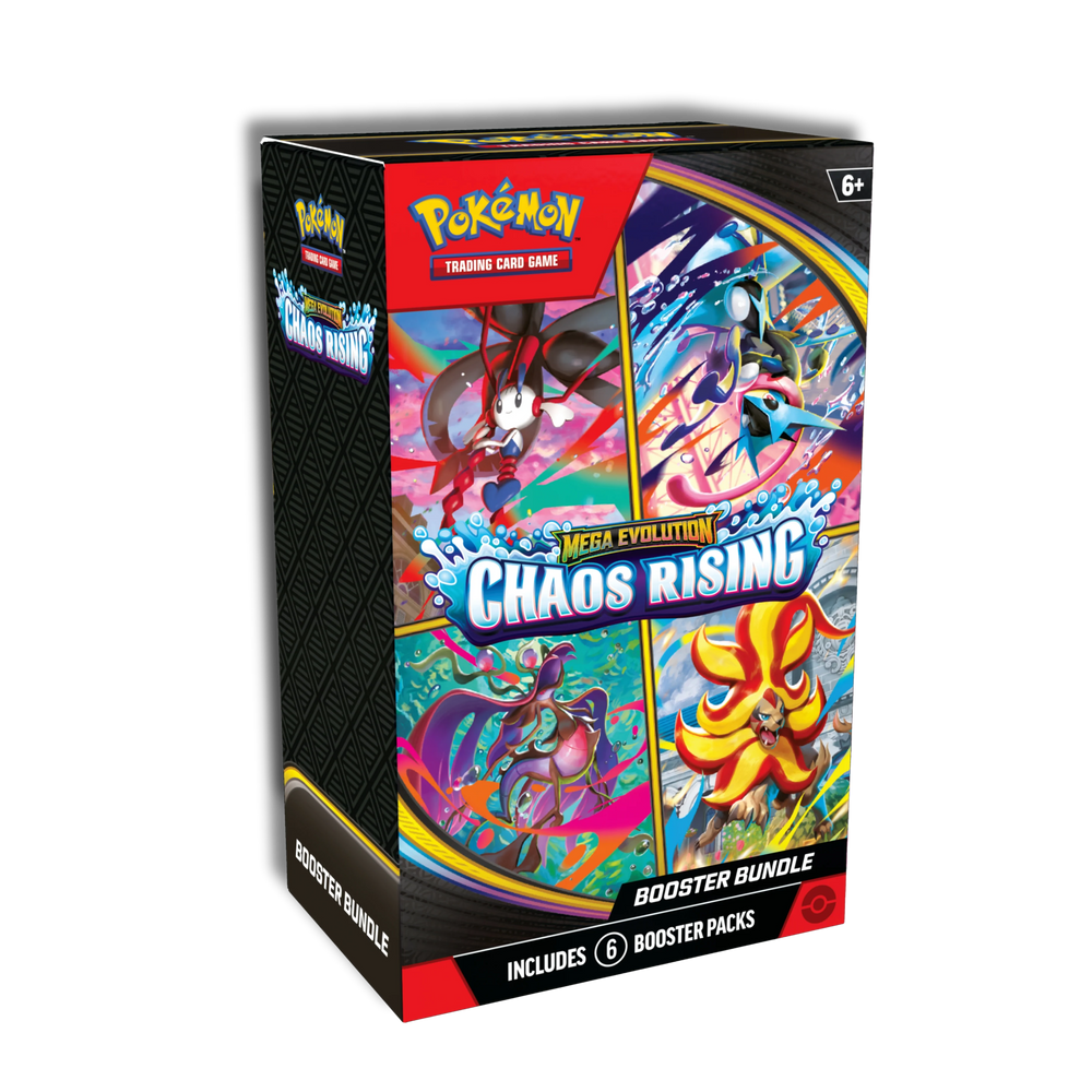 Chaos Rising · Booster Bundle — Inglés · Pokémon TCG