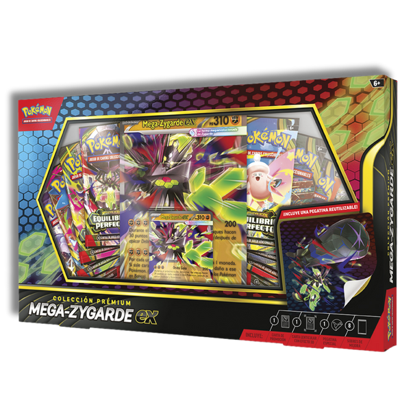 Mega Zygarde EX · Colección Premium — Español · Pokémon TCG